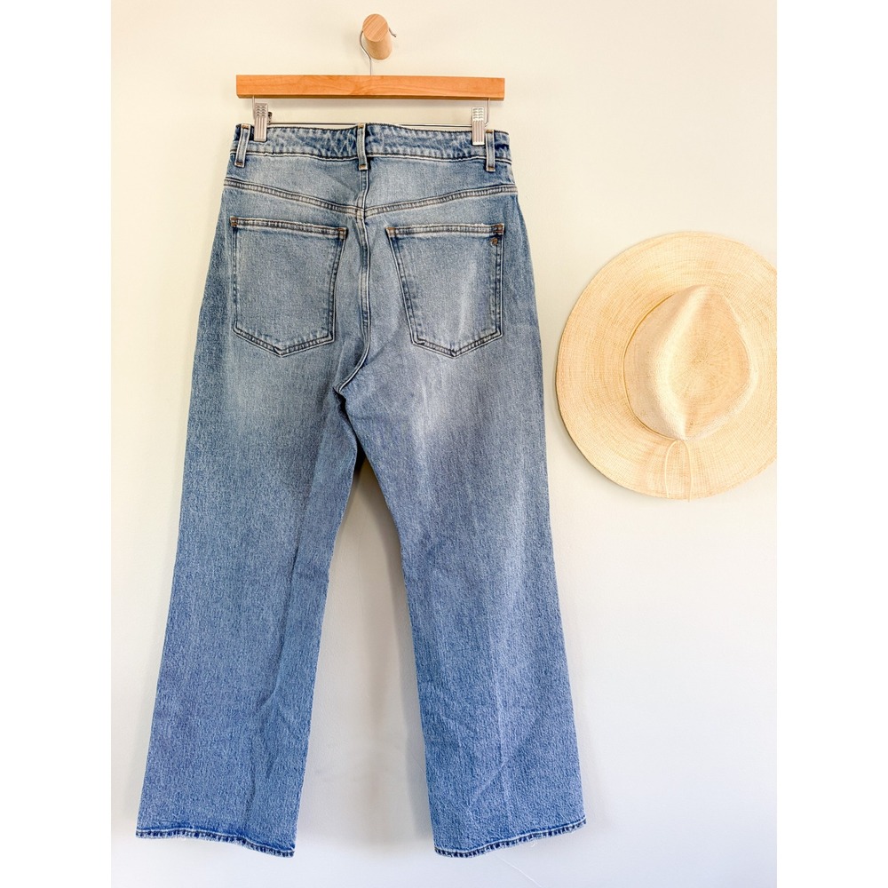 Madewell | NWT Petite Curvy Relaxed Bootcut Jeans Raebrook Wash | Sz P30 - Picture 7 of 10